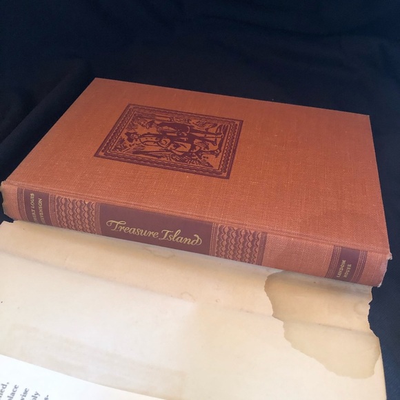 Vintage Treasure Island Hardcover by Robert Louis Stevenson 1949 - USA - Picture 2 of 10